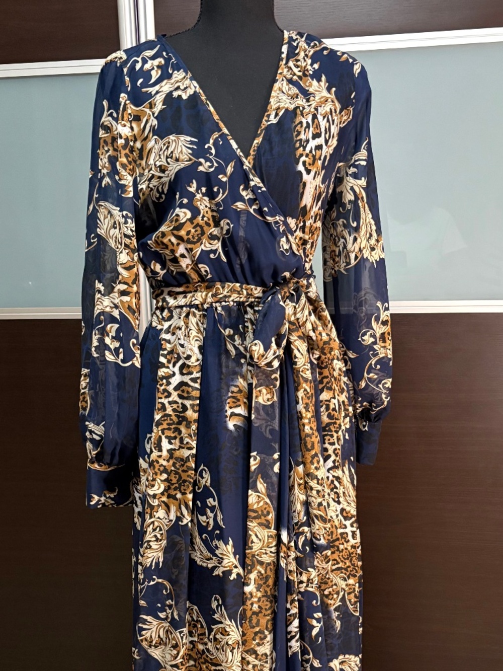 Printed Maxi Dress